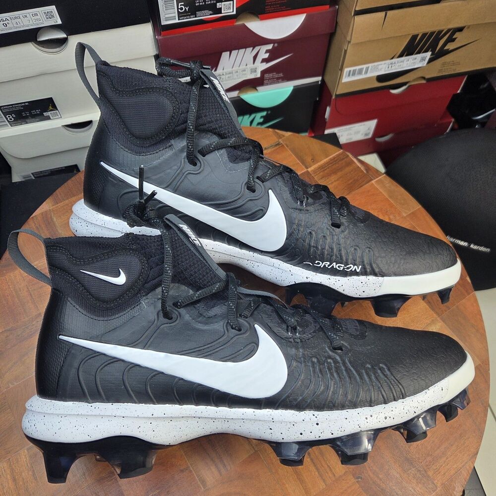 Nike Alpha Huarache NXT MCS Baseball Cleats Black DJ6519-002 Men’s Sz 11.5